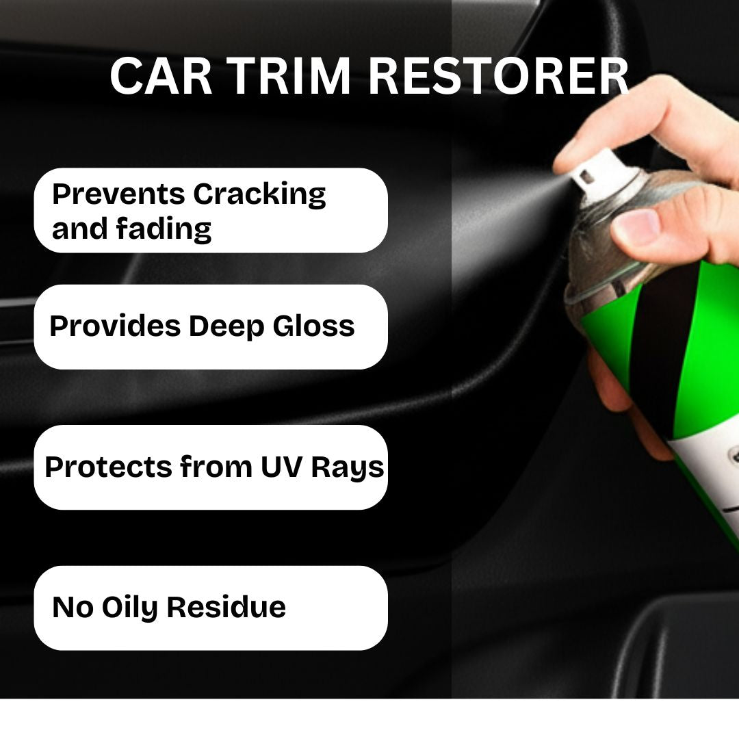CareXPro Trim Restorer Foam Spray Coating